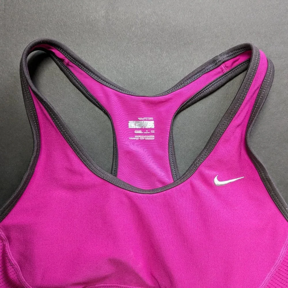 Nike Sports Pink Tank Top size : S